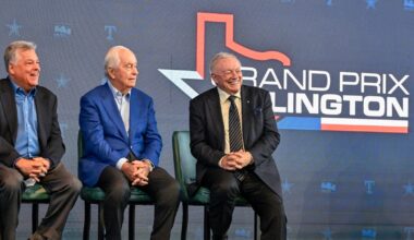 Cowboys owner Jerry Jones talks legacy with Roger Penske at IndyCar's Grand Prix of Arlington