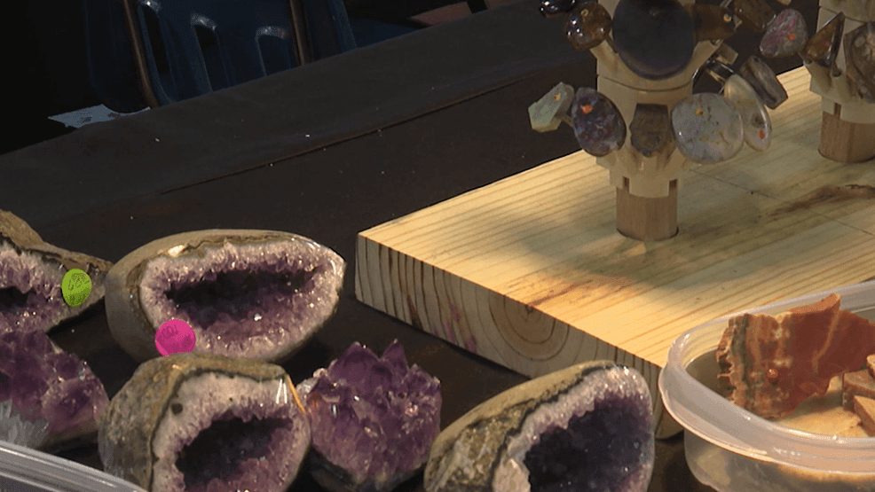 The 2026 Central Texas Gem and Mineral Show drew enthusiasts from across the country (KTXS/Briannagh Dennehy).