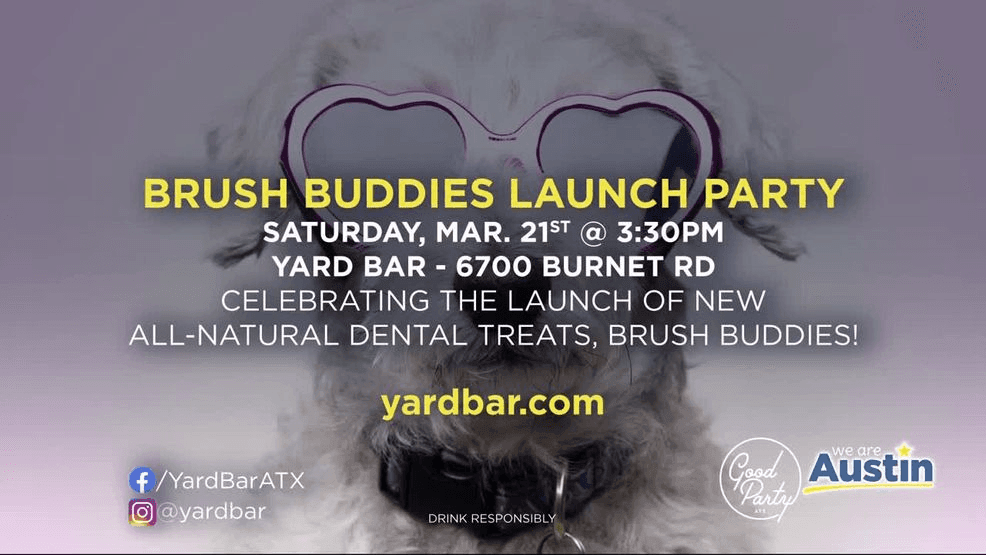 – Brush Buddies Launch Party at Yard Bar
