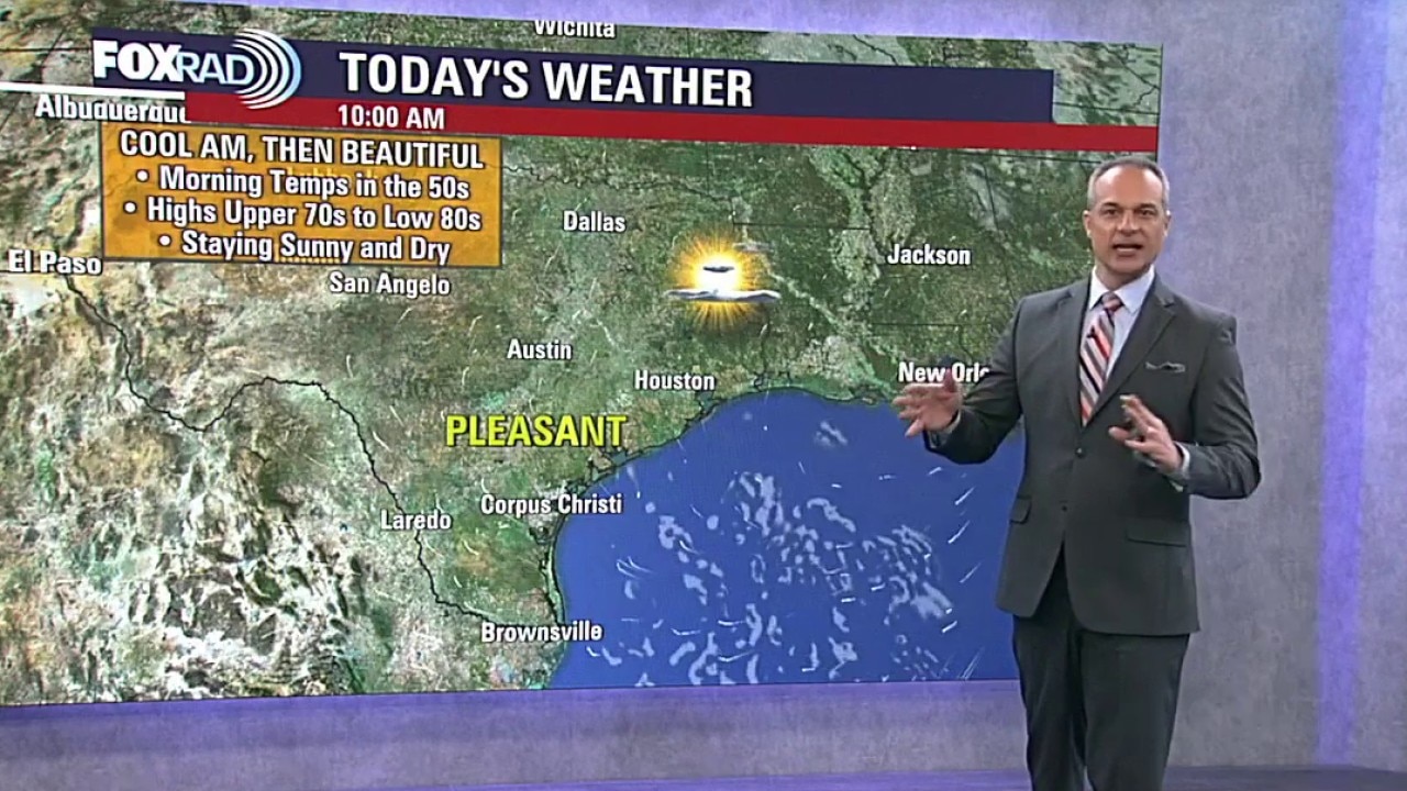 Houston weather: Cool morning, warm evening for Thursday