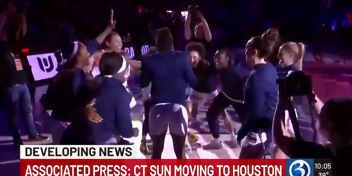Connecticut Sun reach deal to sell to Rockets owner, move team to Houston in 2027, AP source says