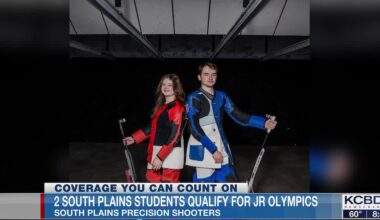 Two South Plains students qualify for Junior Olympics