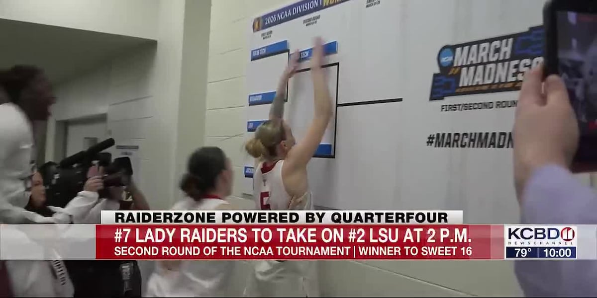 Lady Raiders prepare for LSU in Sunday afternoon game