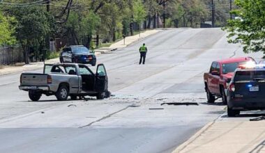 1 hospitalized after far West Side crash, SAPD says