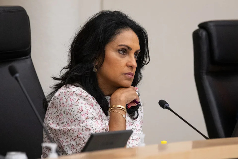 Mayor Paulette Guajardo listens to public comment during a Corpus Christi City Council meeting in this 2024 file photo.