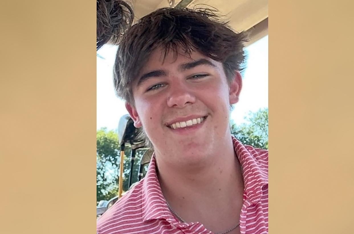 @ttubeta/Instagram - PHOTO: Ryder Harrington, a student at Texas Tech University, seen here in a photo provided on Instagram by his fraternity, was one of two victims killed in Sunday's mass shooting in Austin, Texas.
