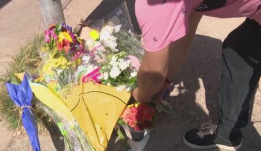 Flowers and tributes grow for victims of Austin mass shooting