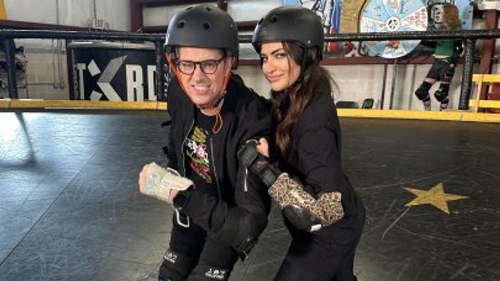   Sierra Waggoner and Trevor Scott took the show to the track, stepping into the fast-paced, hard-hitting world of Texas Roller Derby—and even lacing up skates themselves!