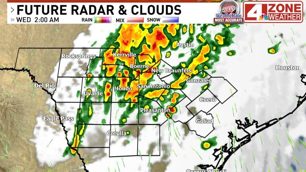 Future radar Wednesday 2:00am