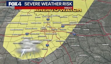 Dallas weather: Warm Election Day before storms bring large hail, flooding and tornado risks