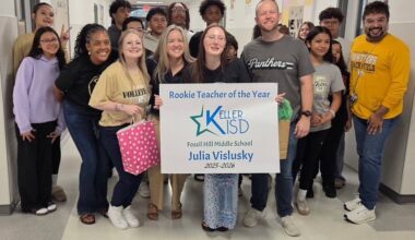 Teacher of the week: Keller ISD Fossil Hill Middle School's Julia Vislusky