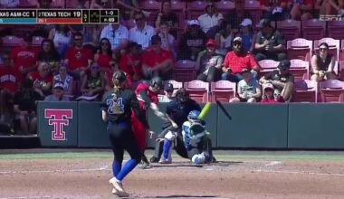 Lovelady’s Mihyia Davis homers, Texas Tech sweeps Sunday doubleheader