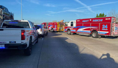 Major rollover crash causes delays on North Sam Houston Tollway near Gessner