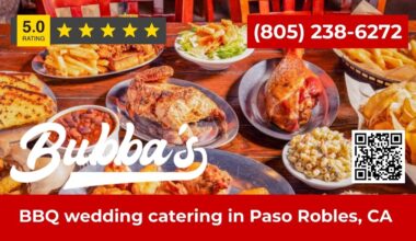 Bubba’s Smokehouse Spirits Introduces Wedding BBQ Catering Packages for Paso Robles Wine Country Events