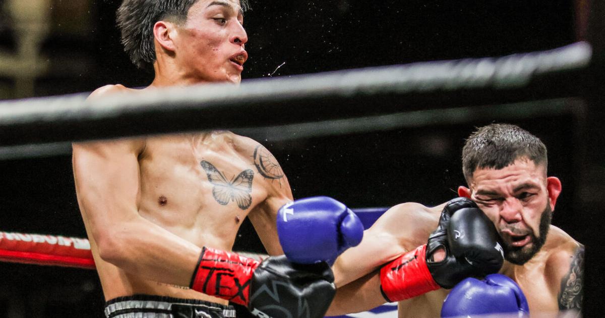 Photos: Professional boxers brawl in the ring at UTA | Multimedia