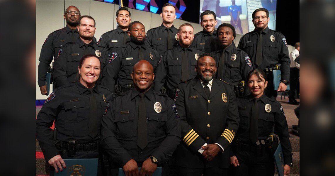 Arlington Police Department welcomes new officers and launches community program | North Texas