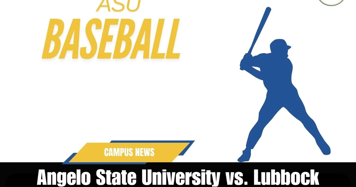 Angelo State University Splits Series With Lubbock Christian University | Baseball