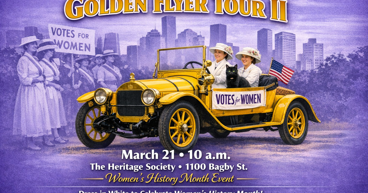 Drive for Equality Golden Flyer Tour to stop at the Heritage Society March 21 as part of Women’s History Month events | Coast To Coast