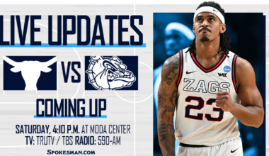 Gonzaga, Texas meet for chance to reach Sweet 16