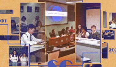 Current and past Student Body presidents reflect on the Student Government Chambers | Campus