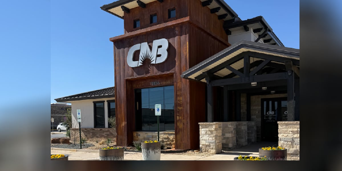 Community National Bank to hold ribbon cutting for new Lubbock branch next Tuesday