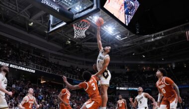 Texas’ NCAA Tournament run ends in Sweet 16 as Purdue’s Kaufman-Renn tips in game-winner