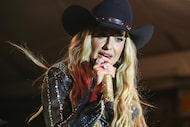 Country singer Lainey Wilson performed during the South by Southwest Music Festival on March...