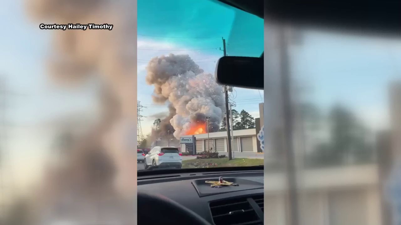VIEWER VIDEO: RV fire sparks container full of fireworks to catch on fire