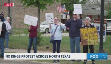 No Kings protest: What things are looking like on North Texas and across the nation