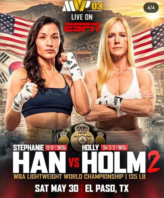 Stephanie Holm vs. Holly Holm 2 is set for May 30 in El Paso