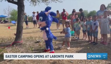 Easter camping opens at Labonte Park