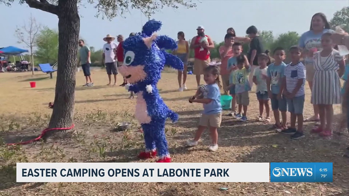 Easter camping opens at Labonte Park