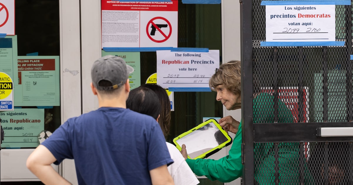 Why was primary voting so painful in Dallas County?