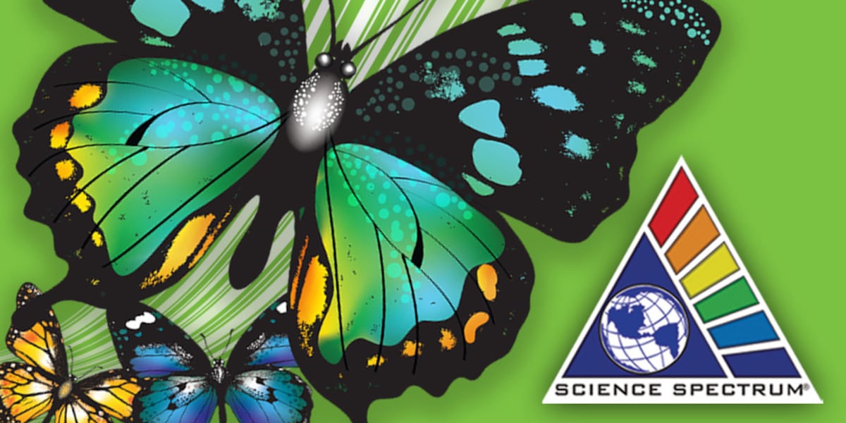 Science Spectrum’s Butterflies Alive! exhibit March 14