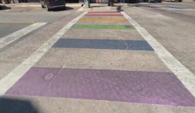 Rainbow crosswalks are being removed in Dallas beginning Monday