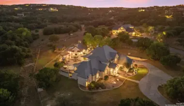 This Boerne mansion for sale comes with horse stalls and luxury air-conditioned dog kennels
