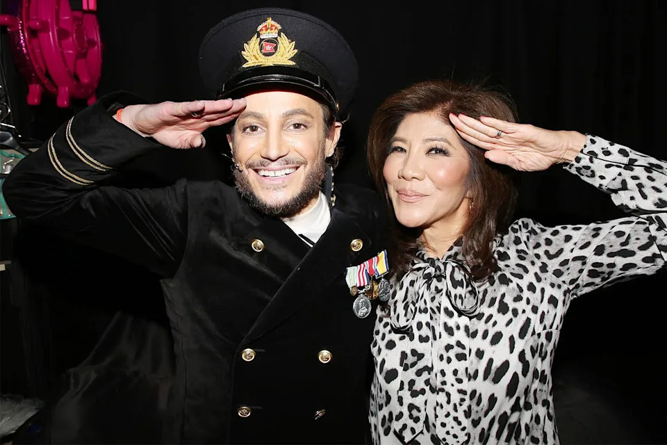 Frankie Grande and Julie Chen MoonvesCredit: Bruce Glikas/WireImage