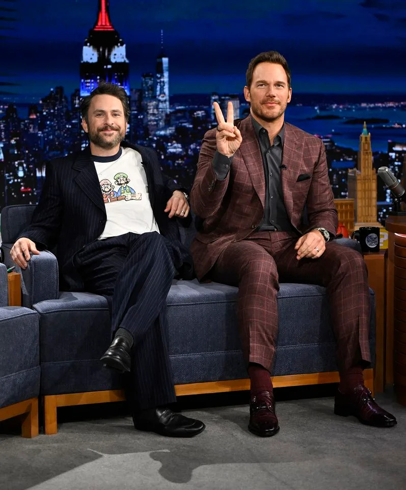 Charlie Day and Chris PrattCredit: Todd Owyoung/NBC via Getty