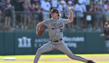 Texas A&M baseball holds on to claim 11-9 win over Missouri in Game 1