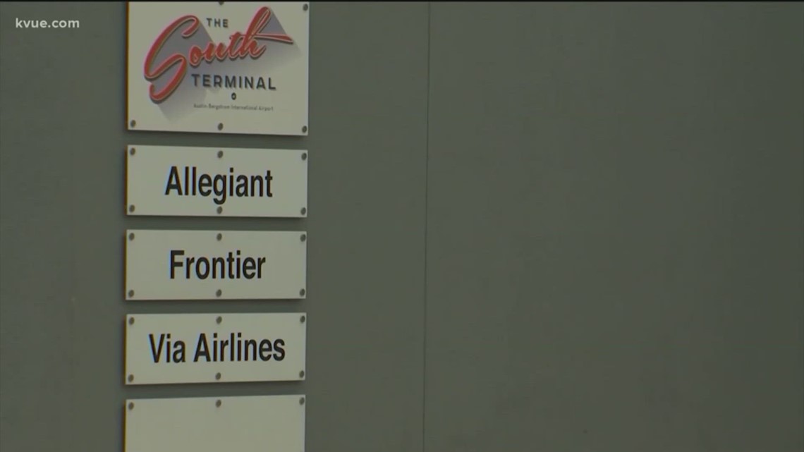 Austin airport to close South Terminal March 31; Allegiant and Frontier to relocate