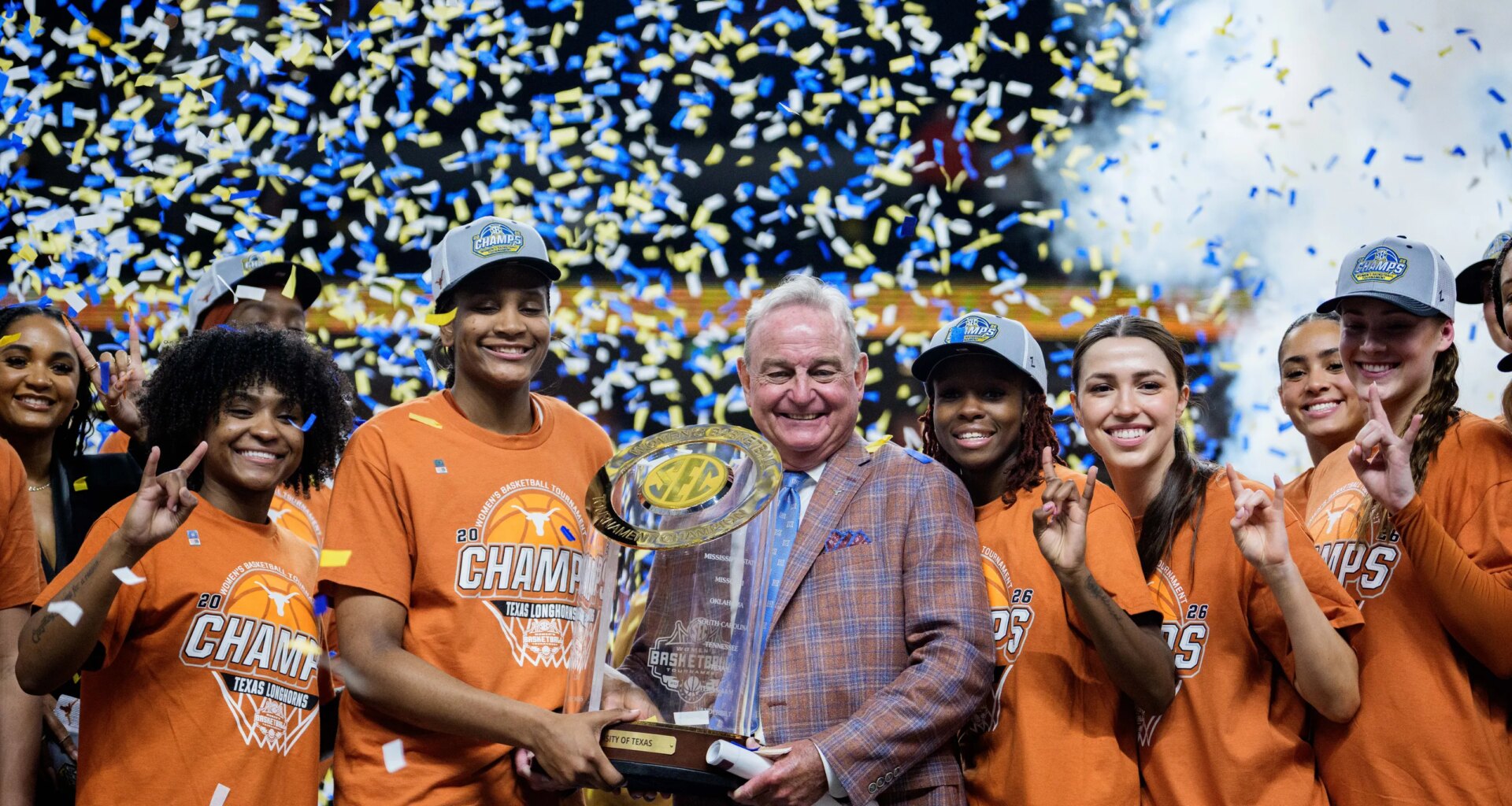 Texas Longhorns women's basketball crush Gamecocks to win SEC title