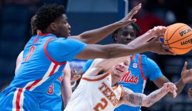 Texas crashes out of SEC tournament, NCAA fate in doubt