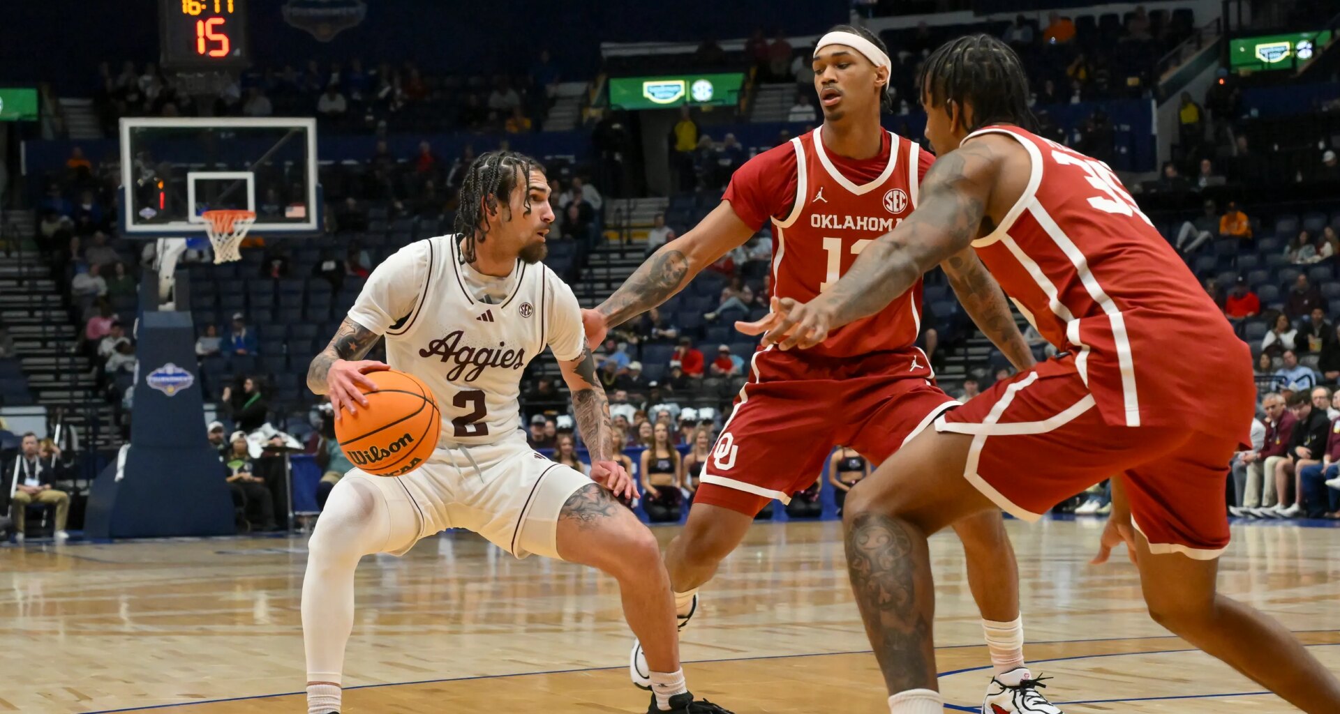 Texas A&M faces size challenge against St. Mary's in NCAA Tournament