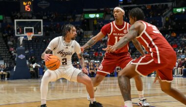 Texas A&M faces size challenge against St. Mary's in NCAA Tournament