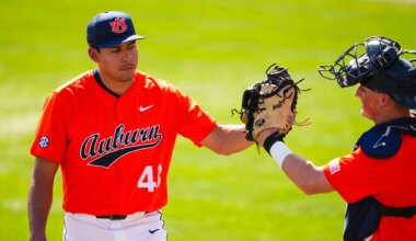 Auburn baseball loses to Texas 5-0 in series finale