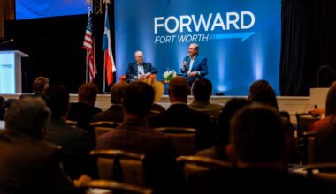 Governor Abbott Champions Texas Innovation At Forward Fort Worth Fireside Chat | Oficina del Gobernador de Texas
