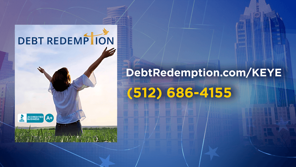 {p}For viewers ready to explore their options, call 512-686-4155 or visit DebtRedemption.com/KEYE and ask about the Lowest Fee Guarantee.{/p}