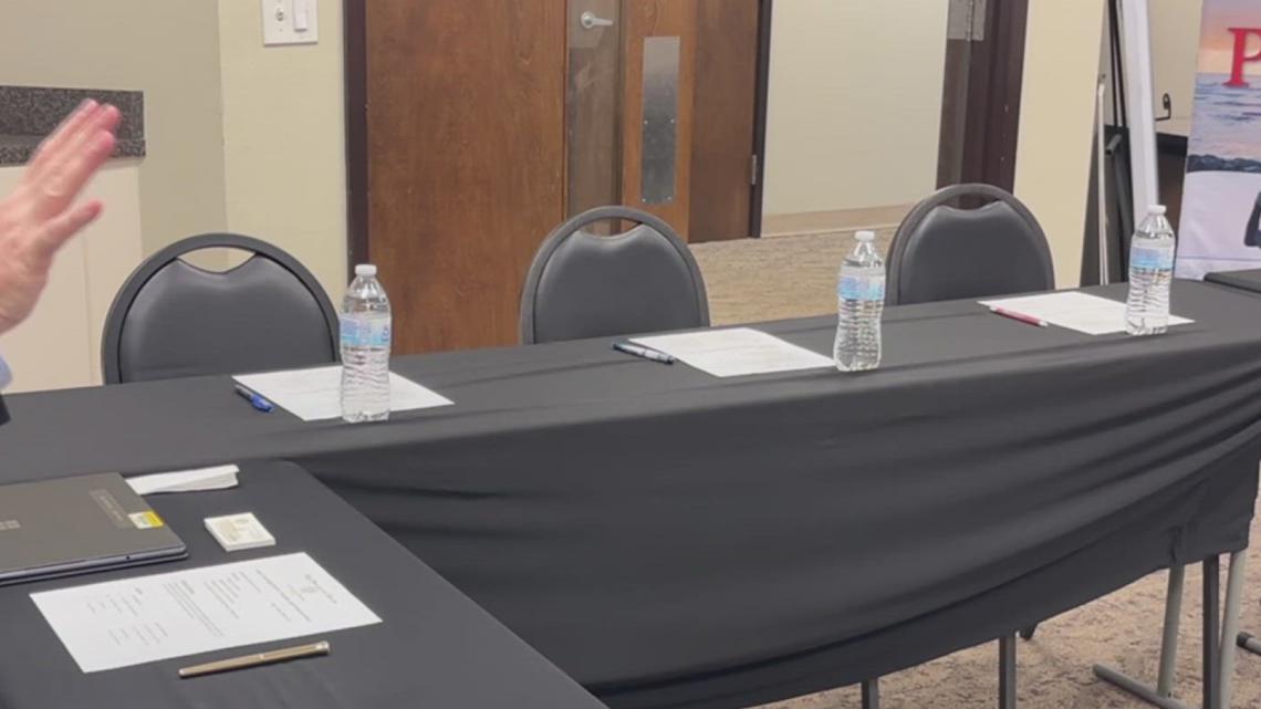 Awkward meeting over Coastal Bend water dispute