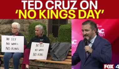 Ted Cruz at CPAC on 'No Kings Day'