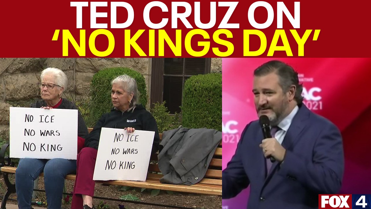 Ted Cruz at CPAC on 'No Kings Day'